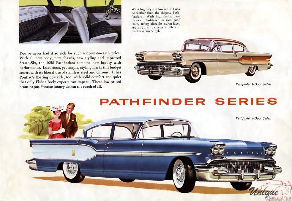 1958 Canadian Pontiac Brochure Page 4